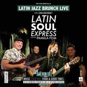 Latin Jazz Brunch Live with Latin Soul Express Trio and Pamela Fom (Live) + DJ John Armstrong in London on 17 Feb