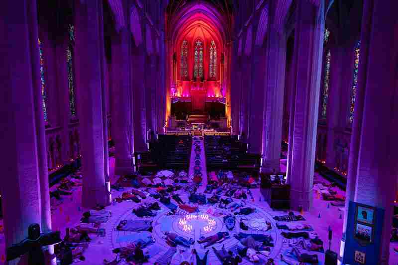 Sound Baths at Grace Cathedral in San Francisco on 26 Feb