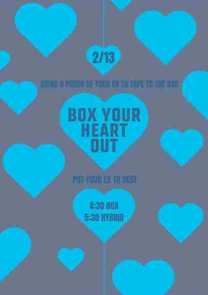 BOX YOUR HEART OUT in Crown Point on 13 February 2024