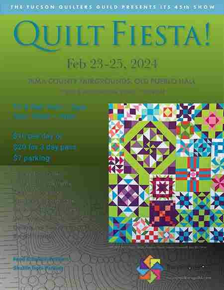 Quilt Fiesta 2024 in Tucson on 23 Feb