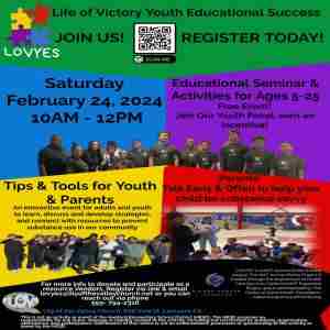 Life Of Victory Youth Educational Success in Lemoore on 24 Feb