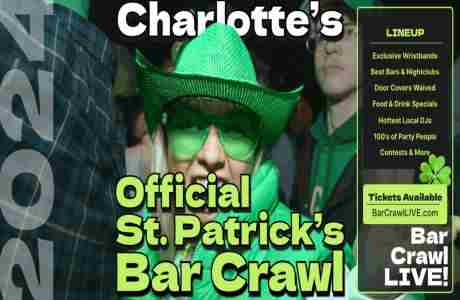 The Official Charlotte St Patricks Day Bar Crawl By Bar Crawl LIVE March 16 in Charlotte on 16 Mar