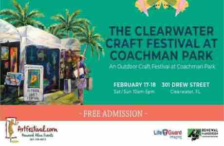 The Clearwater Craft Festival at Coachman Park in Clearwater on 17 February 2024