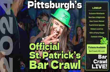 The Official Pittsburgh St Patricks Day Bar Crawl By BarCrawl LIVE March 16 in Pittsburgh on 16 Mar