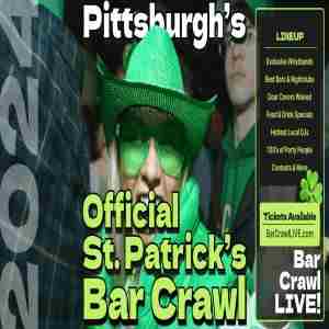 2024 Pittsburgh St Patricks Day Bar Crawl By Bar Crawl LIVE March 17th in Pittsburgh on 17 Mar