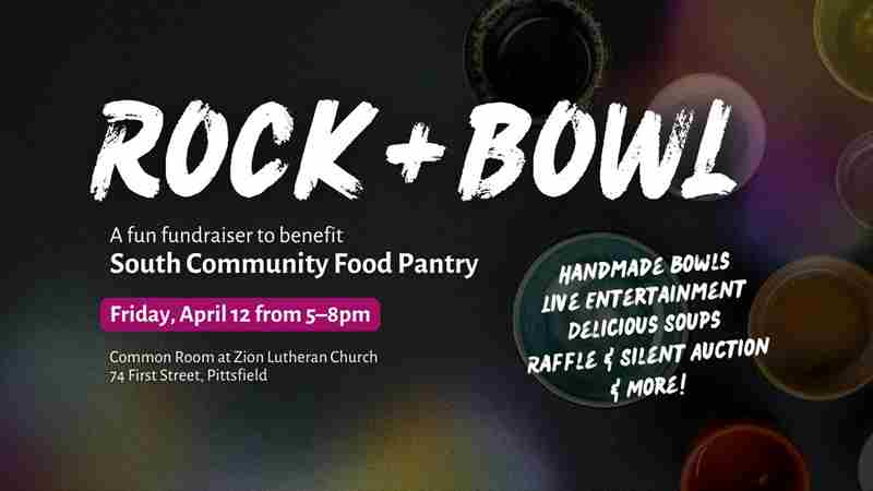 "Rock and Bowl" Fundraiser for South Community Food Pantry in Pittsfield on 12 Apr