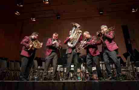 Boston Brass Concert in Augusta on 25 Feb