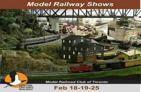 Model Railroad Club of Toronto February Shows in Ontario on 25 Feb