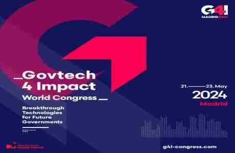 Govtech 4 Imapct World Congress (G4I 2024) in Madrid on 21 May 2024