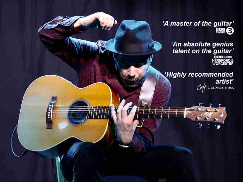 Iago Banet, 'The Galician King of Acoustic Guitar' live at Ashcroft Arts Centre, Fareham in Fareham on 15 Mar