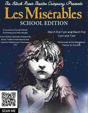 Les Miserables in Saugatuck on 8 Mar