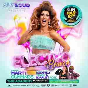 Electro Brunch Starring Marti Cummings in Poughkeepsie on 10 Mar