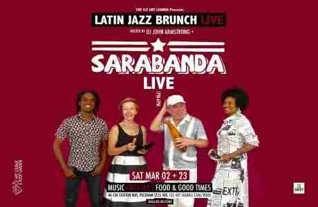 Latin Jazz Brunch Live with Sarabanda (Live) + DJ John Armstrong in London on 2 Mar