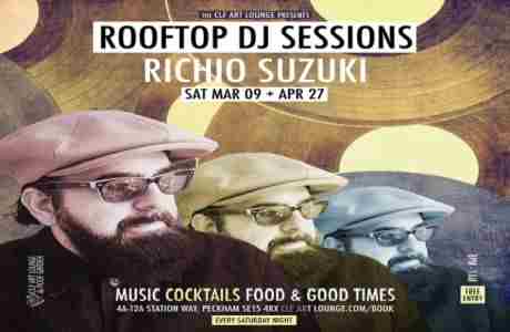 Saturday Night Rooftop Session with DJ Richio Suzuki in London on 9 Mar