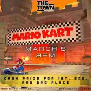 Drunk Driving: Mario Kart Tournament at The Town -#Afterlife in Aurora on 8 Mar