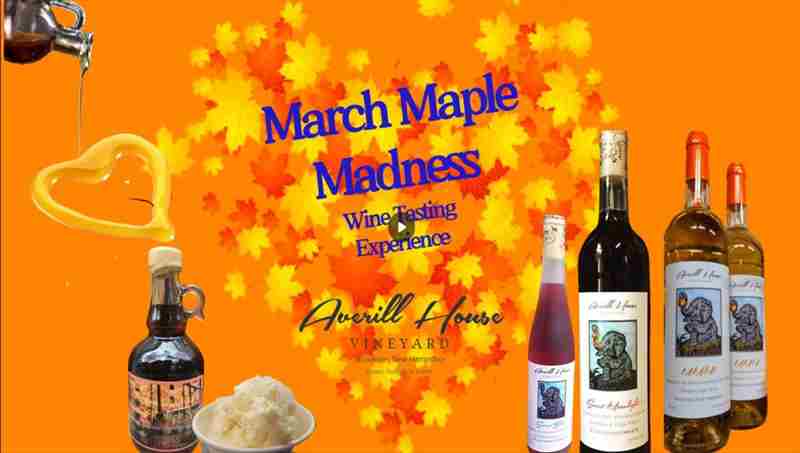 Indulge in Maple Madness: Wine Tasting And Tour Extravaganza with $5 Coupon! in Brookline on 16 Mar