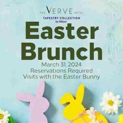 Easter Brunch at The VERVE Hotel, Tapestry Collection by Hilton, March 31, 2024, Natick, MA in Natick on 31 Mar