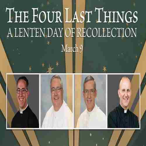 Lenten Day of Recollection in La Crosse on 9 Mar