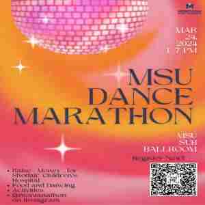 MSU Dance Marathon Fundraiser in Bozeman on 24 Mar