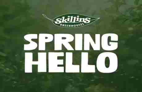 Spring Hello! At Skillins Greenhouses in Maine on 15 Mar