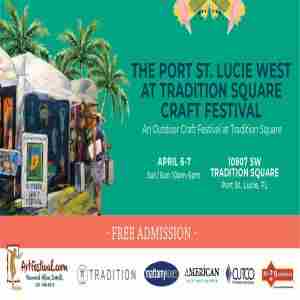 The Port St. Lucie West at Tradition Square Craft Festival in Port St Lucie on 6 Apr