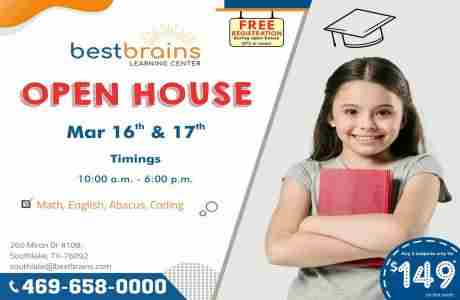 Best Brains Learning Center - Open House in Texas on 16 Mar