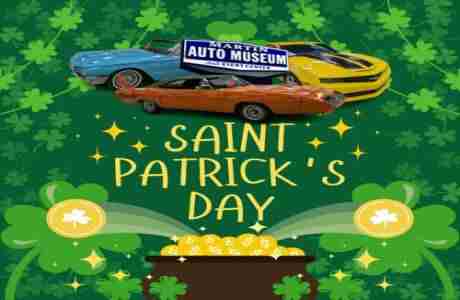 St. Patrick's Day at the Martin Auto Museum in Glendale on 17 March 2024