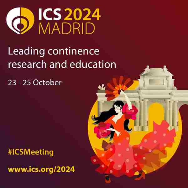 ICS 2024 - The 54th meeting of the International Continence Society in Madrid on 23 Oct