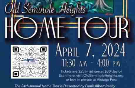 24th Annual Seminole Heights Home Tour in Tampa on 7 Apr