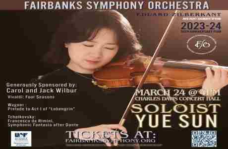 Fairbanks Symphony Orchestra with Soloist Yue Sun in Fairbanks on 24 Mar