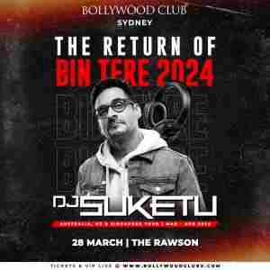 Bollywood Club - India's Favourite DJ Suketu at The Rawson, Sydney in The Rocks on 28 Mar