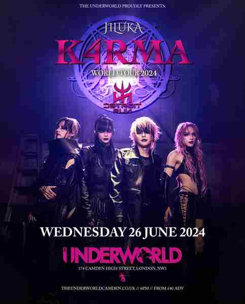 JILUKA at The Underworld - London in London on 26 Jun