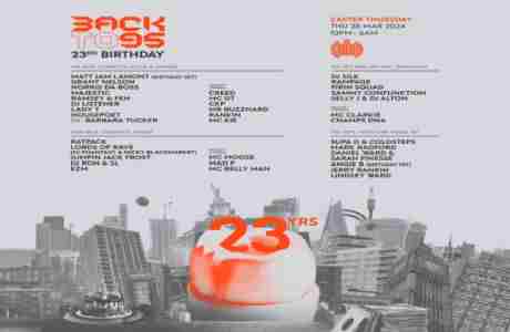 Backto95 23rd Birthday in London on 28 Mar