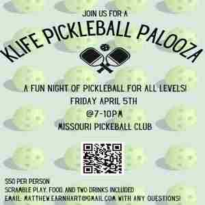 KLIFE Pickleball Palooza in Fenton on 5 Apr