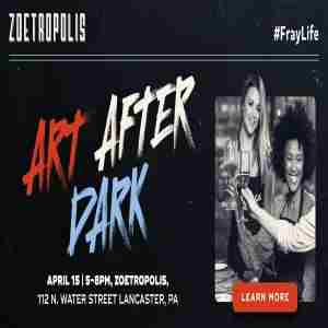 Art After Dark in Lancaster on 15 Apr