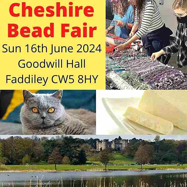 Cheshire Bead Fair in Nantwich on 16 Jun