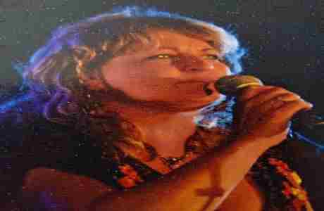 Stella Goodey singing and swinging the Blues in Bungay on 20 Apr