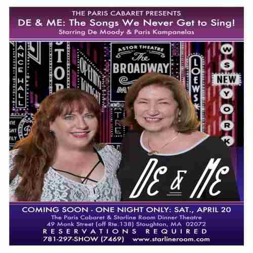 The De and Me Show in Stoughton on 20 Apr