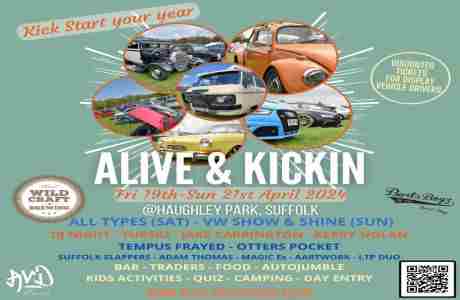 Alive and Kickin - kick start your year in Suffolk on 19 Apr