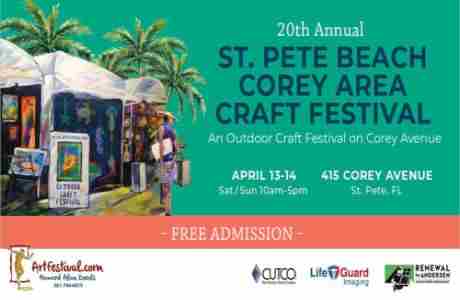 20th Annual St. Pete Beach Corey Area Craft Festival in Florida on 13 April 2024