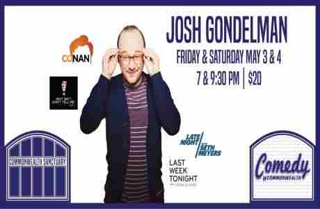 Comedy @ Commonwealth Presents: JOSH GONDELMAN in Kentucky on 4 May