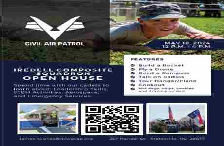 Iredell Composite Squadron - Open House in North Carolina on 18 May