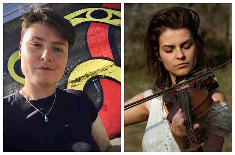 Folk Songs and Fiddle Tunes with Q Brooke Bachand and Finley Rose in Victoria on 31 May