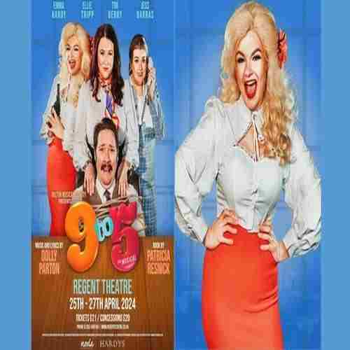 9 To 5 The Musical in Christchurch on 25 Apr