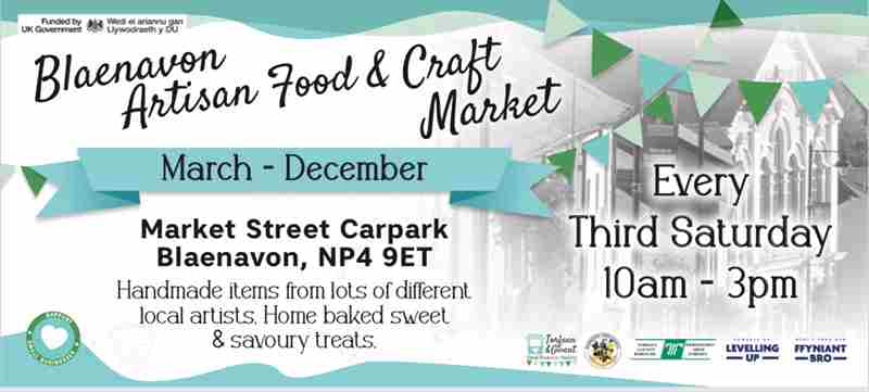 Blaenavon Artisan Food and Craft Market in Wales on 20 Apr