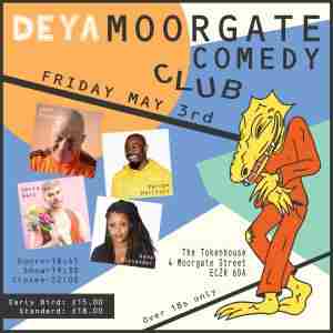 Moorgate Comedy Club in London on 3 May