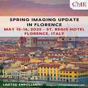 Spring Imaging Update in Florence, St. Regis Hotel in Florence on 15 May