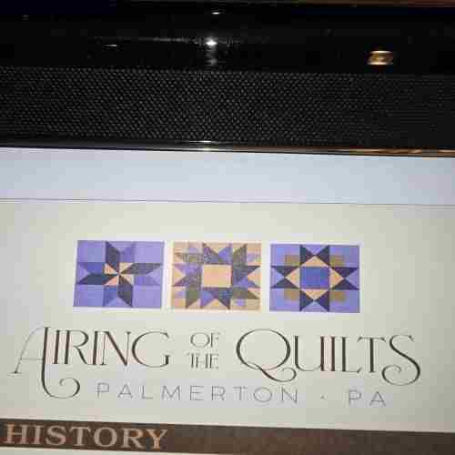 Airing of the Quilts-Palmerton in USA on 11 May