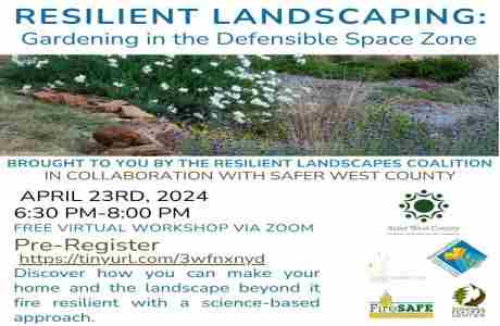 Defensible Space made beautiful in Event on 23 Apr