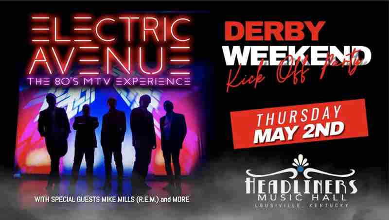 DERBY AFTER DARK - Derby Weekend Kick Off Party featuring Mike Mills (R.E.M.) in Louisville on 2 May